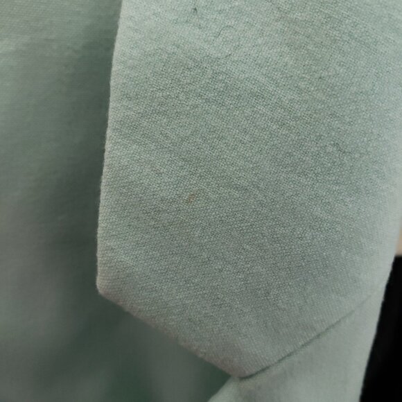 Worthington Woman Mint 3/4 Sleeve Shoulder Pads Formal Suit Blazer Size M - Picture 12 of 16